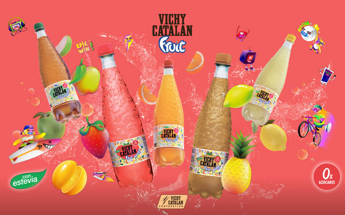 Vichy Catalan Fruit, the new range of products