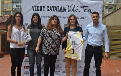 Vichy Catalán renueva como patrocinador del Campeonato de Cataluña de voley playa