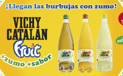 Vichy Catalan Corporation presenta a Barcelona el nou Vichy Catalan Fruit: beguda saludable amb Vichy Catalan i suc de fruites