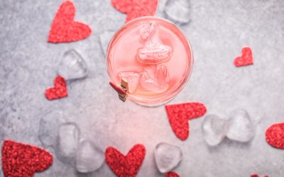Mocktails con chispa para “emborracharse” de amor