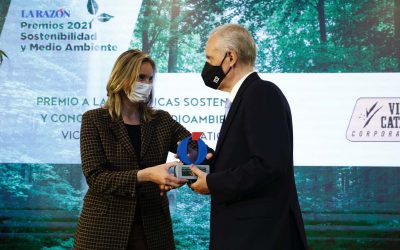 Vichy Catalan Corporation galardonada con el “Premio a las Prácticas Sostenibles y Concienciación Medioambiental”