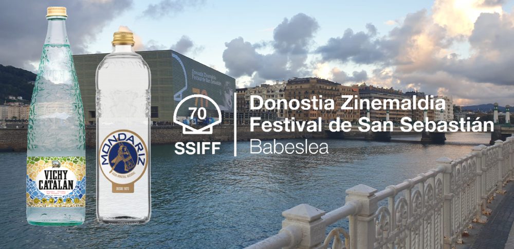 Vichy Catalan y Mondariz aguas oficiales de la 70º edición del Festival de San Sebastián