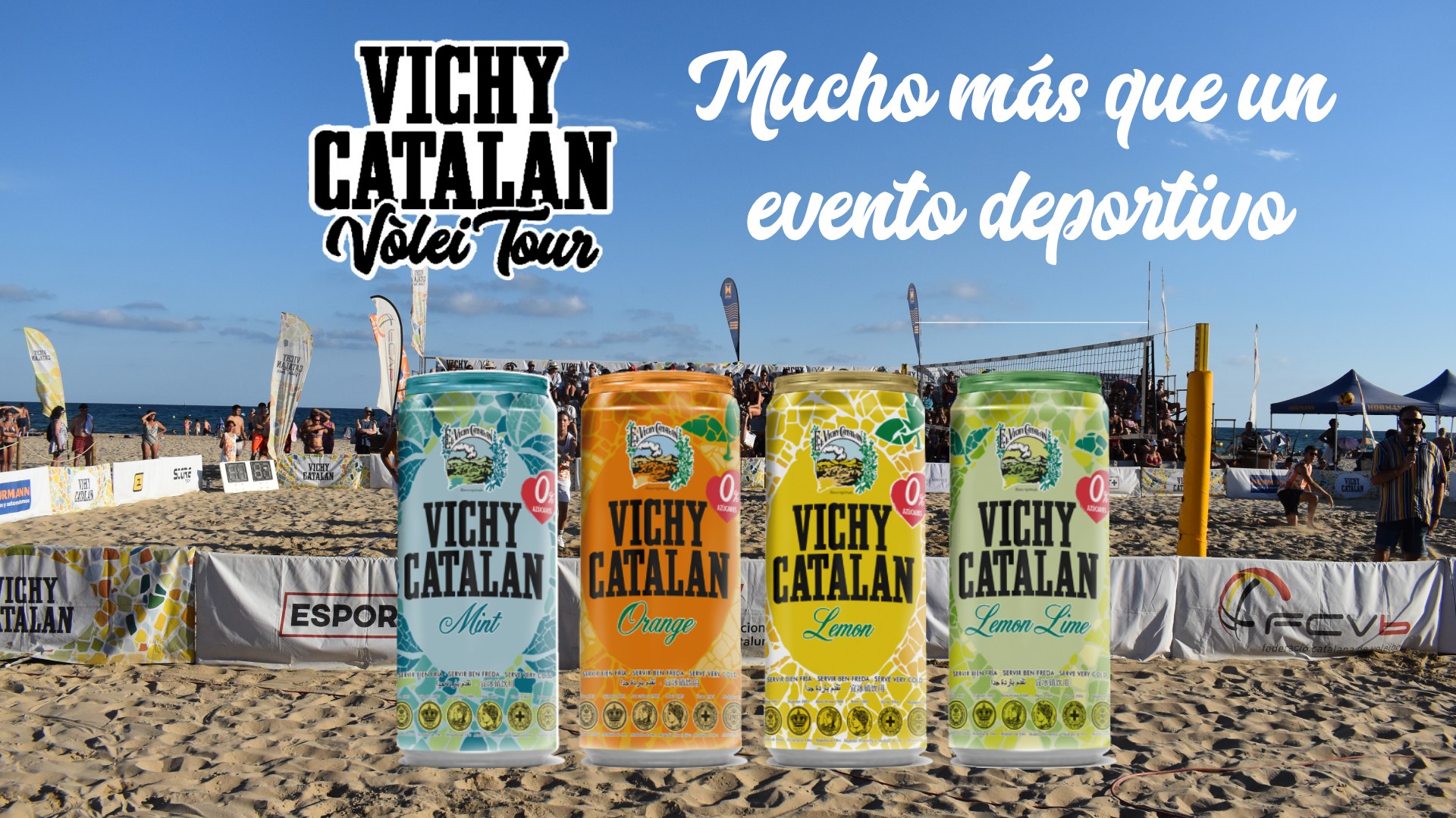 Vichy catalan voley tour sampling