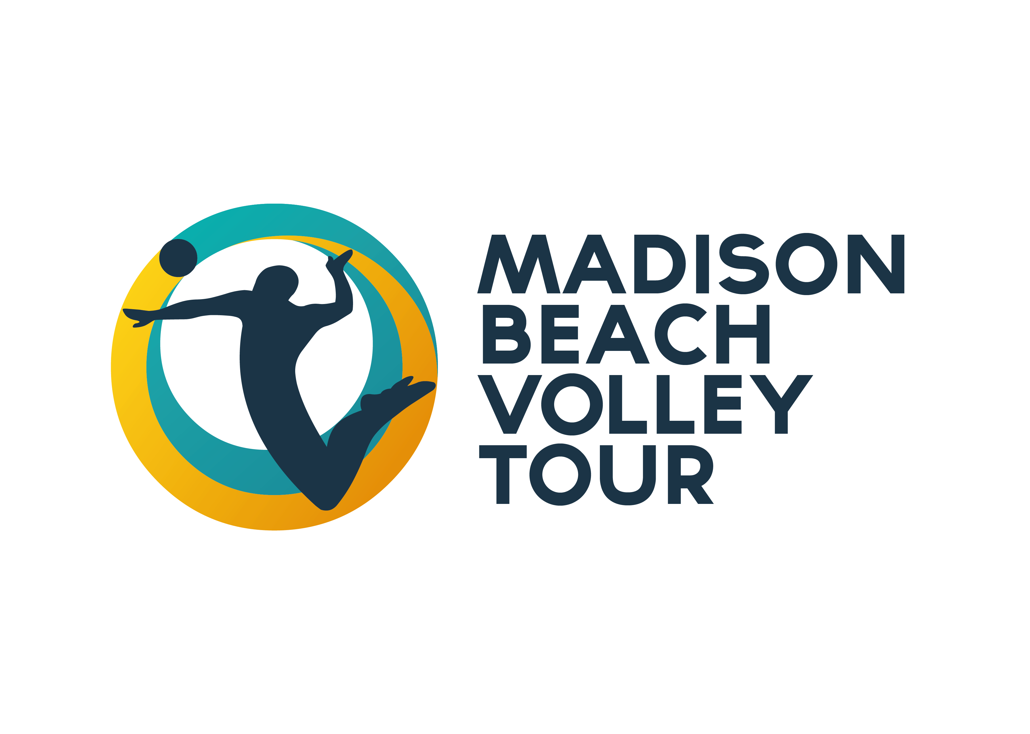madison beach volley tour  logo