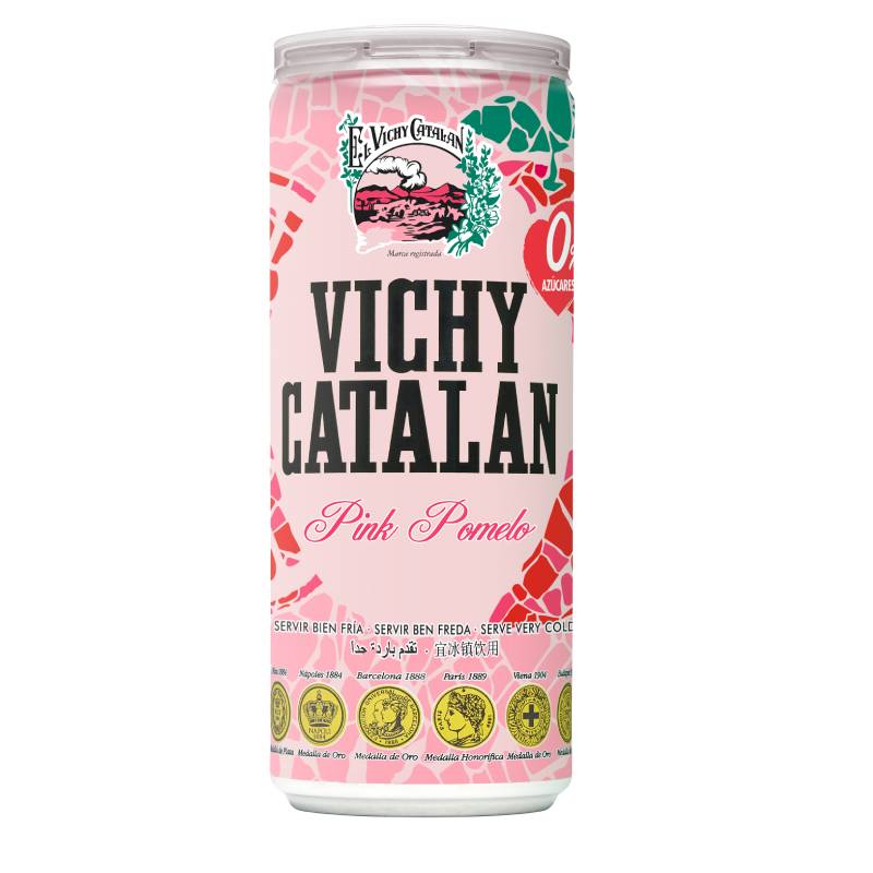Vichy Catalan Pink Pomelo